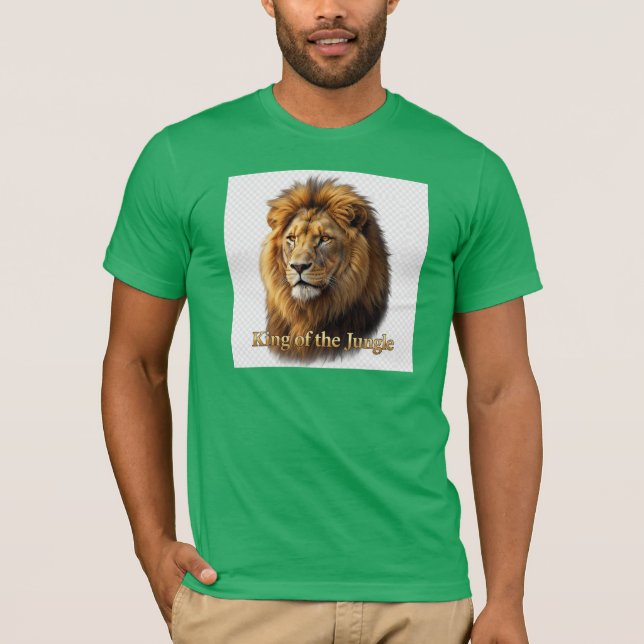 "Lejonets Konung T-Shirt" T Shirt (Framsida)