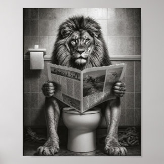 Lejonets morgontidning poster