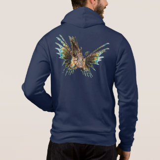 Lejonfisk - Abstrakt design - Utklippt från ett fo T Shirt