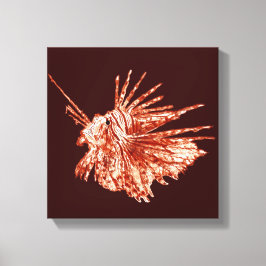 Lejonfisk Canvastryck