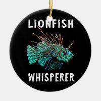 Lejonfisk Whisperer Funny Lejon Fish Dyka