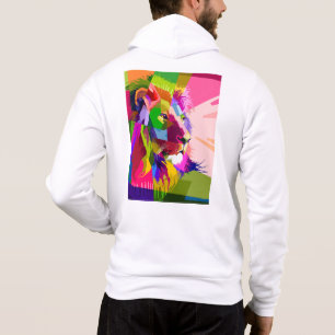Lejonhuvud Prismatiskt Pop Art-design-62502 T Shirt