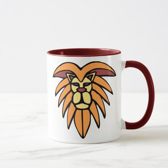 Lejonhuvud Struphalsduk Mugg (Höger)