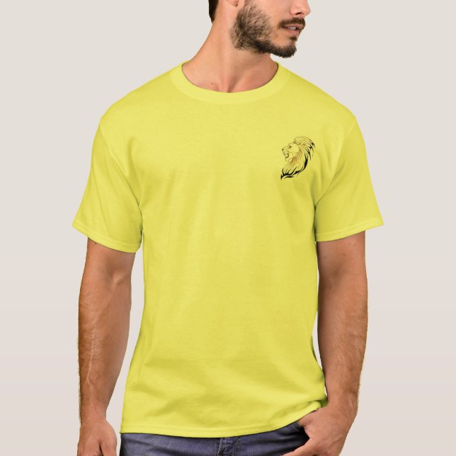 lejonhuvud T-shirt (Framsida)