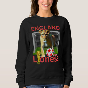 Lejoninna Flicka Fotbolls Mästare Kommer Hem Engl T Shirt