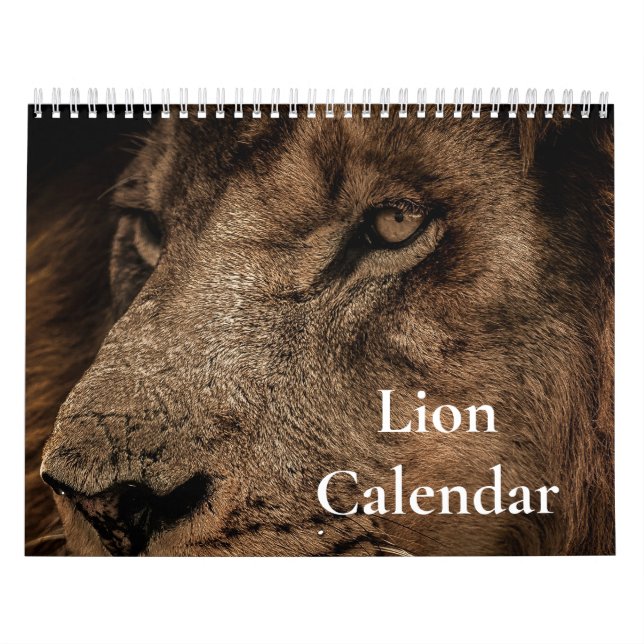 Lejonkalender 2027 kalender (Omslag)