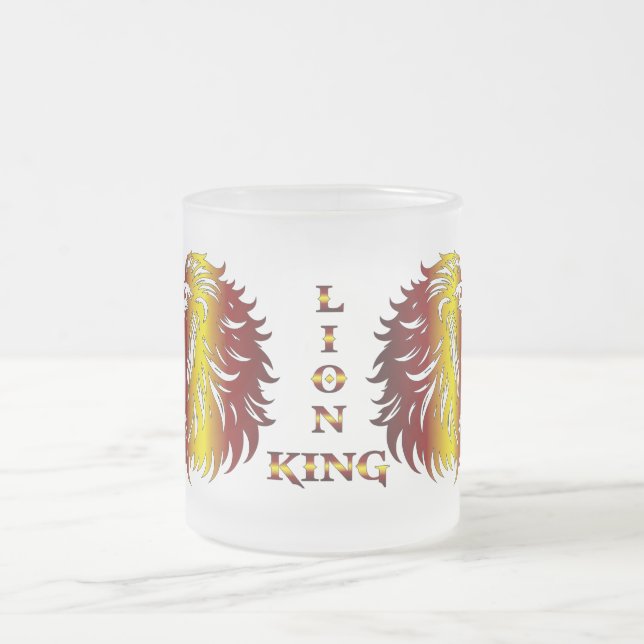 Lejonkung Glas Mugg (Center)