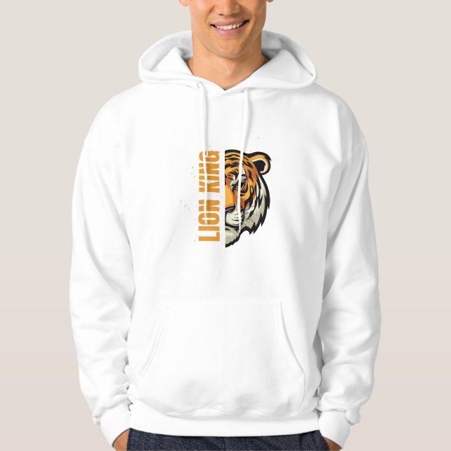 Lejonkungen  hoodie (Framsida)