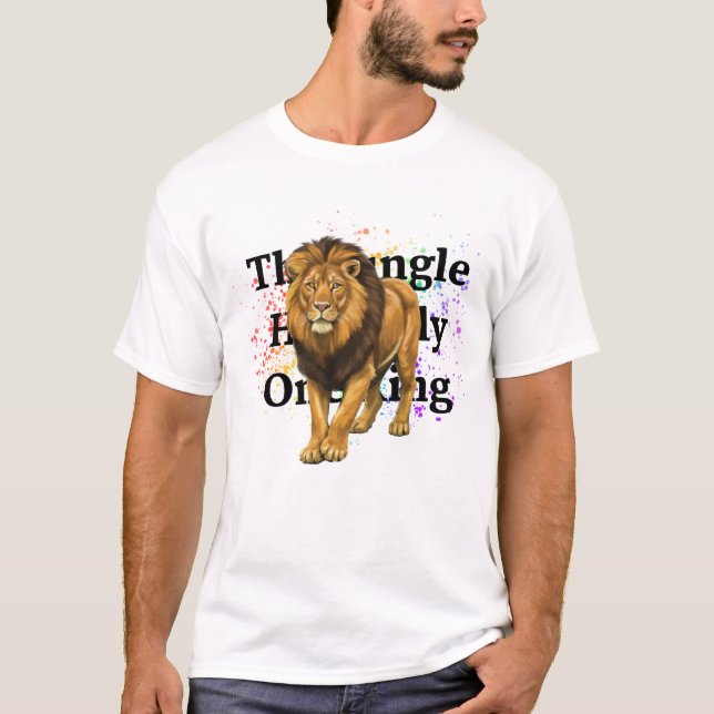 Lejonkungen  t shirt (Framsida)