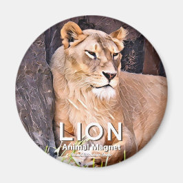 Lejonmagnet Magnet