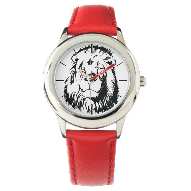 Lejonstammen 002 armbandsur (Framsida)