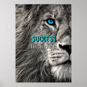 Lejont Älskare är mitt enda alternativ Poster