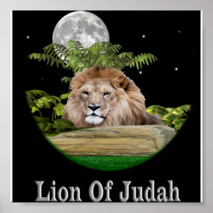 Lejont av den Judah affischen Poster