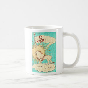 Lejont av den Judah muggen Kaffemugg