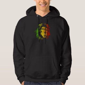 Lejont av den lejona Zion Judah reggaen Tröja Med Luva