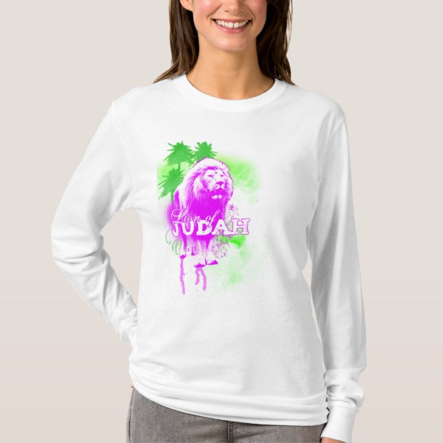 Lejont av Judah T-shirt (Framsida)