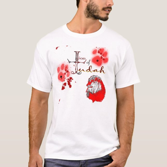 Lejont av Judah T-shirt (Framsida)