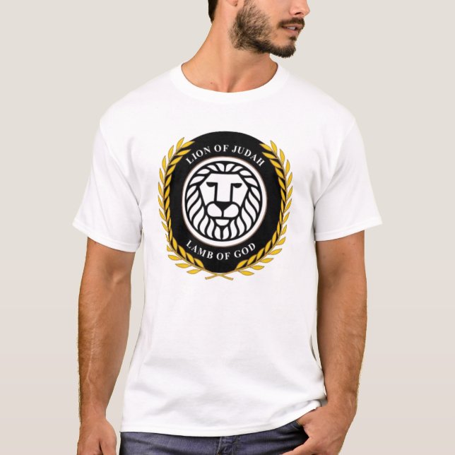 LEJONT AV JUDAH TEE SHIRT (Framsida)