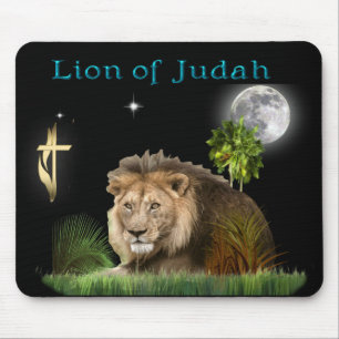 Lejont av judahmousepad musmatta