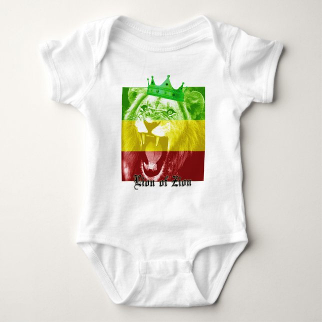 Lejont av Zion Tee Shirt (Framsida)