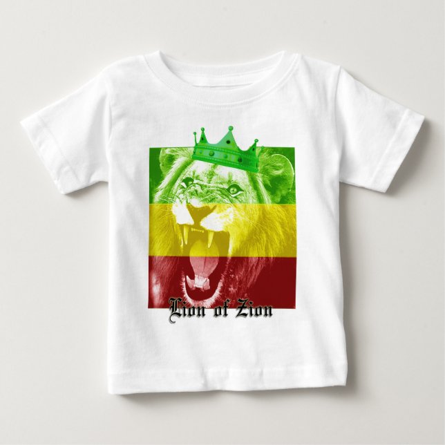 Lejont av Zion Tee Shirt (Framsida)