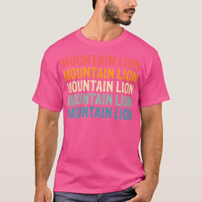 Lejont bergsberg t shirt (Framsida)