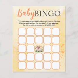 Lejont Bingo-kort för spädbarn