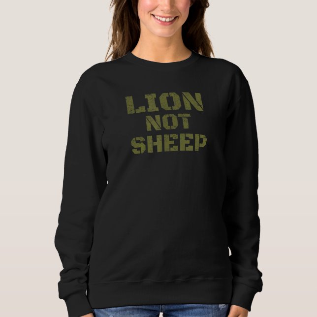 Lejont, ej får t shirt (Framsida)