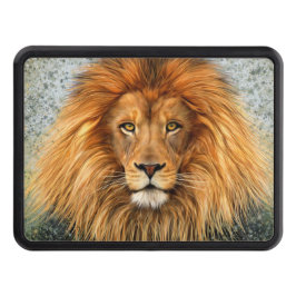 Lejont fotografera målar konst avbildar dragkroksskydd