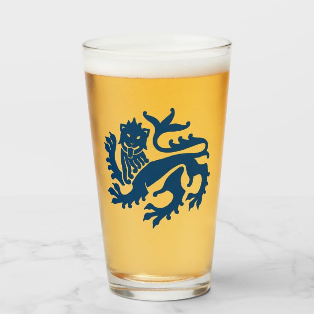Lejont glas för Blue Gothic Revival (Framsida fylld)
