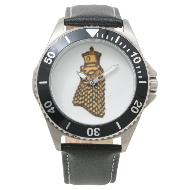 Lejont huvud armbandsur (Framsida)