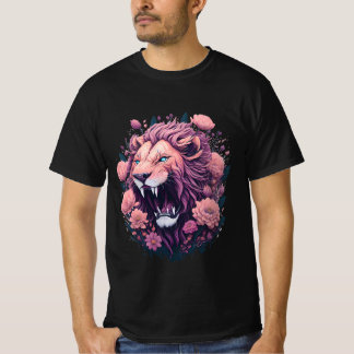 lejont huvud, Kung i Jungle T Shirt