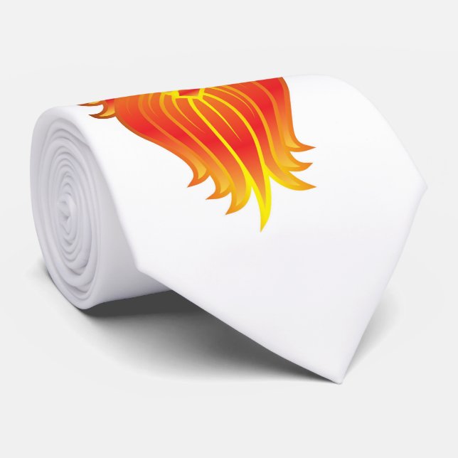 Lejont huvud slips (Rullad)