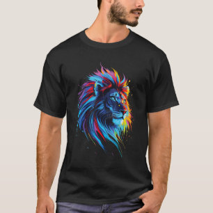 Lejont huvud t shirt