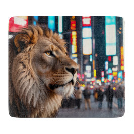 Lejont i Times Square