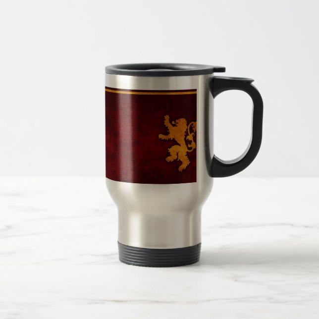 Lejont kaffe till-går koppen resemugg (Höger)