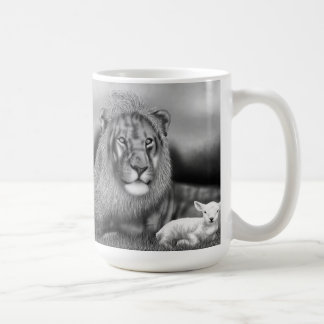 Lejont & lamben kaffemugg