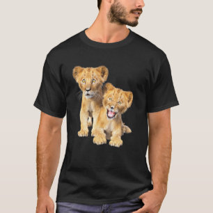 Lejont, lejont barn, lejona unge, lejont tecken t shirt