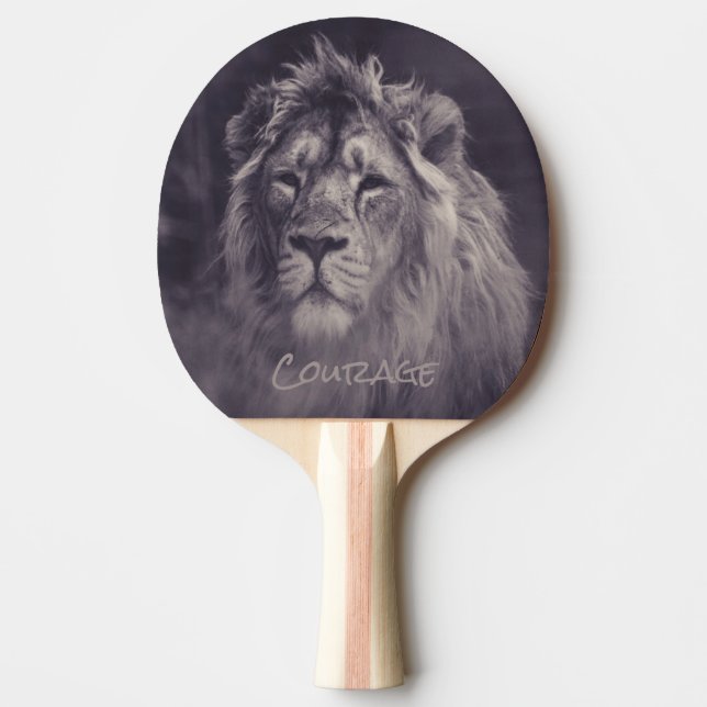 Lejont mod Kung i Jungle Pingisracket (Framsidan)