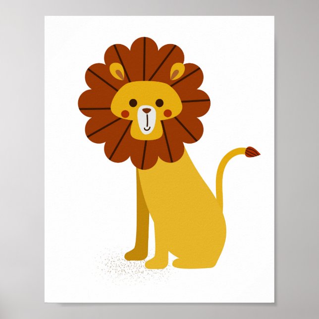 Lejont myrdjur poster (Framsidan)