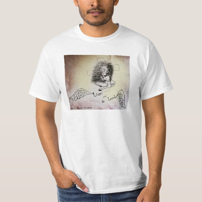 Lejont och Lamb Tröja (Framsida)