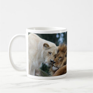 Lejont och Lioness Kaffemugg