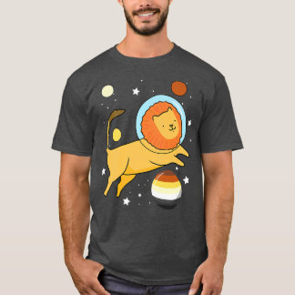 Lejont Pride för astronaut - växellåda T Shirt