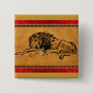 Lejont skissa knäppas knapp