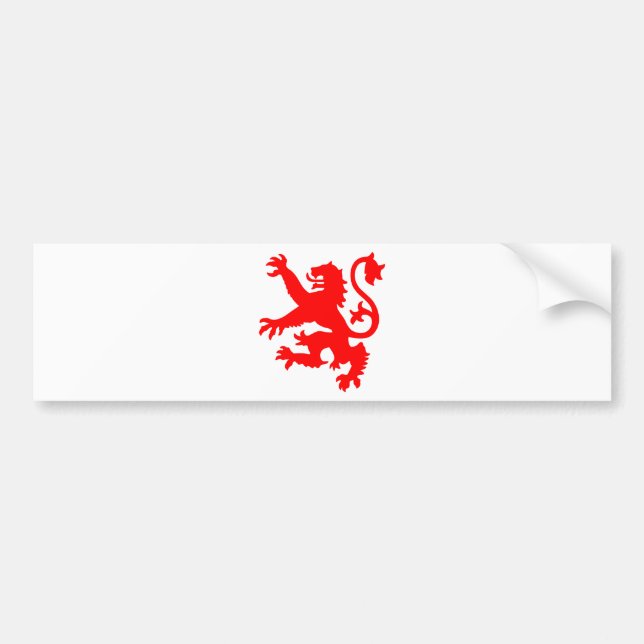 Lejont skott bildekal (Framsidan)