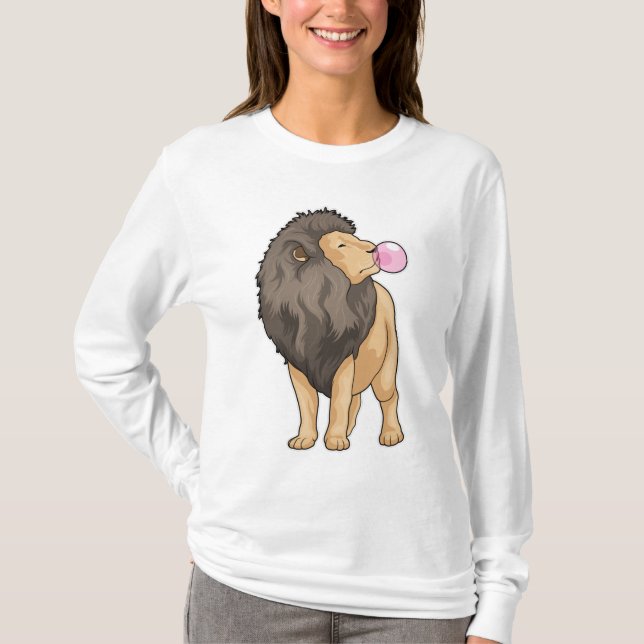 Lejont tuggummi t shirt (Framsida)