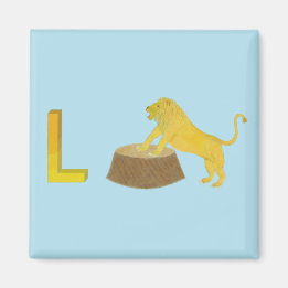 Lejont utfyllnadstecken magnet