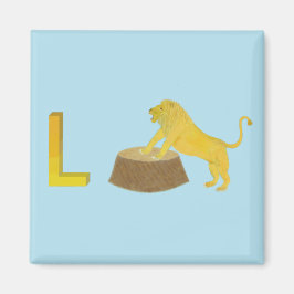 Lejont utfyllnadstecken magnet