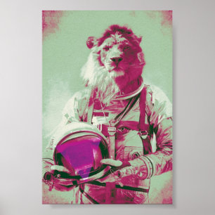 lejont utrymme poster
