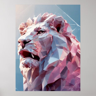 Lejont zodiac-tecken poster